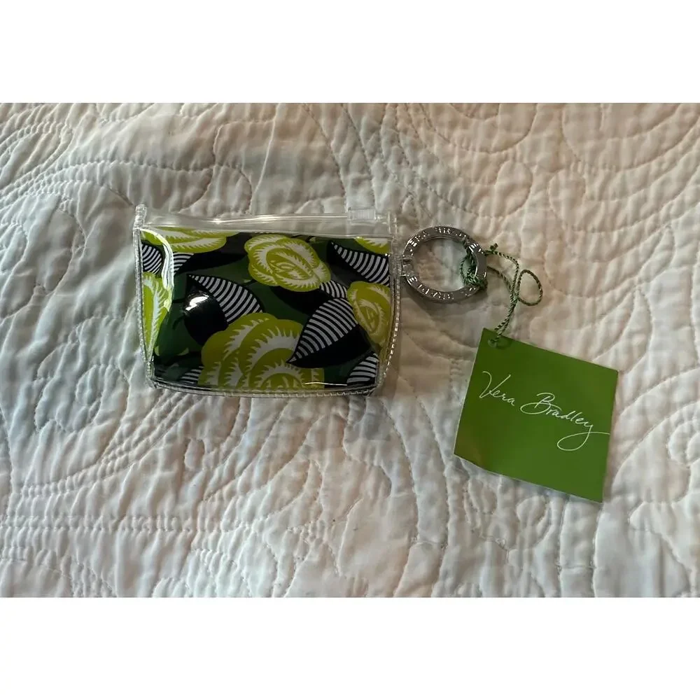 4/$20. NWT Vera Bradley Zippity Keychain in La Neon Rose